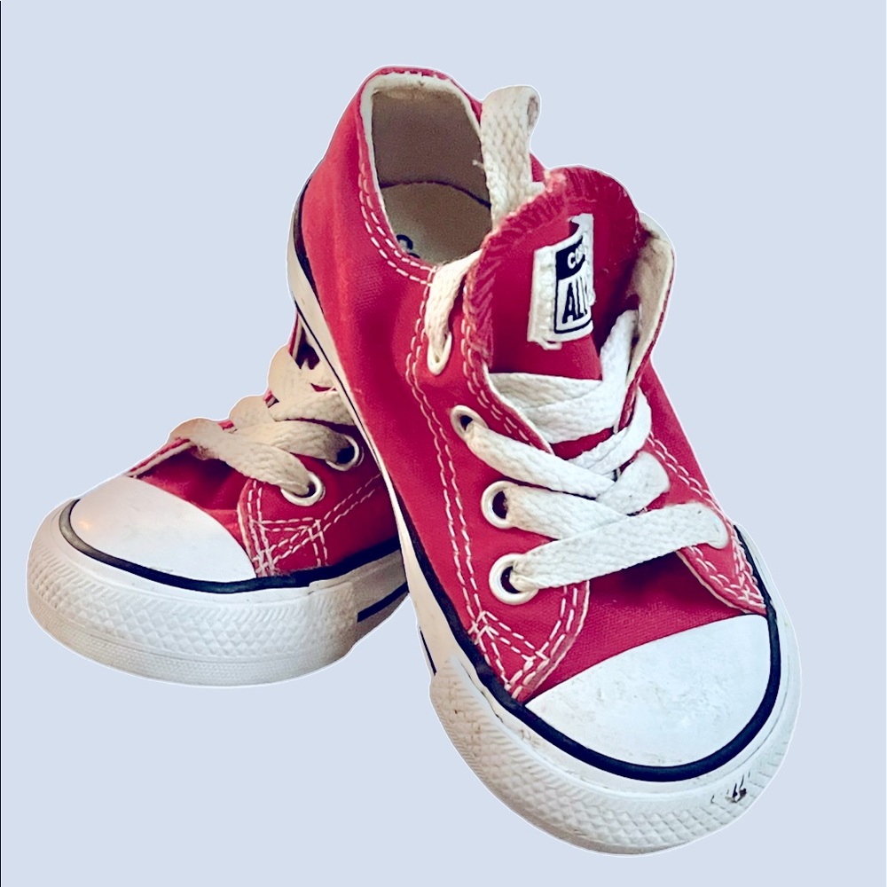 Toddler Red Converse Chuck Taylor All Stars